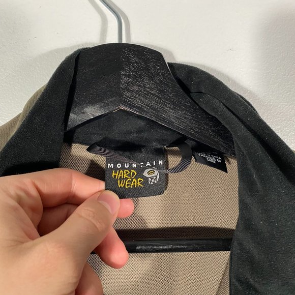 Mountain Hardwear Offwidth Soft Shell Full zip jacket olive mens size medium - Picture 5 of 7